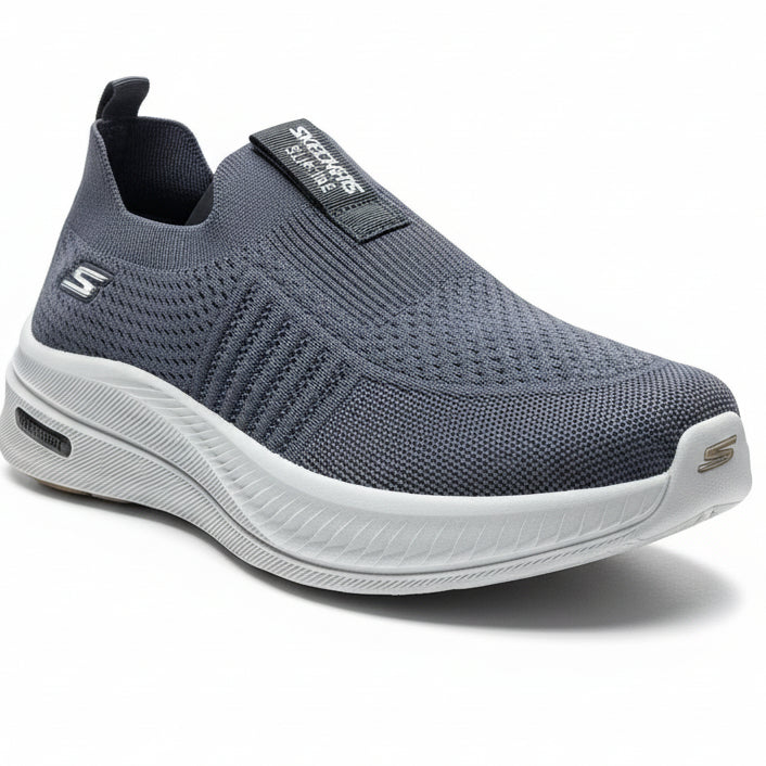Skechers Slip-On Max Protect Sneakers – Lightweight Arch Support Walking Shoes for Men & Women