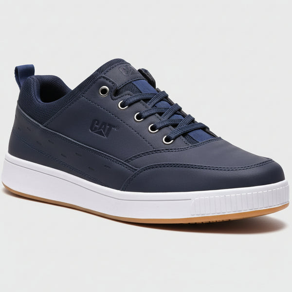 CAT Classic Casual Sneakers – Premium Leather Lace-Up Everyday Shoes for Men