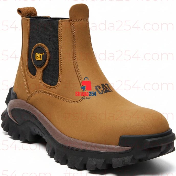 Premium Rugged Chelsea Work Boots – Heavy Duty Slip-On Safety Style Boots Kenya