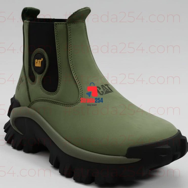 Premium Rugged Chelsea Work Boots – Heavy Duty Slip-On Safety Style Boots Kenya
