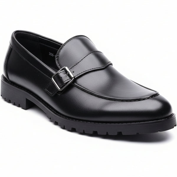 Premium Men Single Monk Strap  Dress Shoes – Classic Formal & Office Shoes Kenya