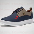 Men’s Casual Lace-Up Sneakers | Stylish Lightweight Everyday Fashion Shoes