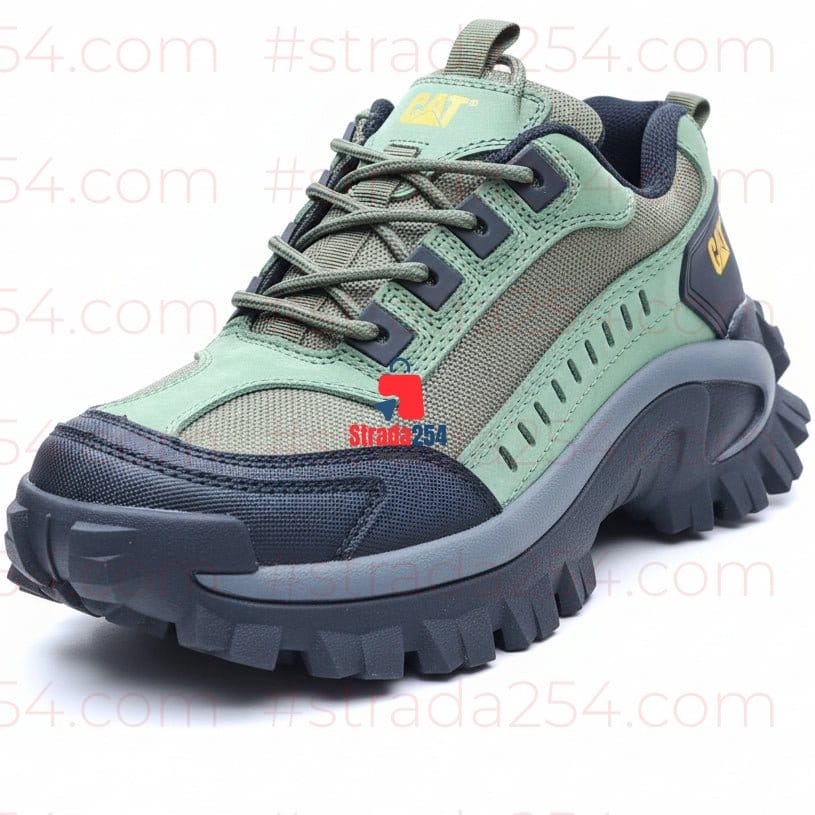 CAT Rugged Outdoor Sneakers / Safety-Inspired Casual Shoes