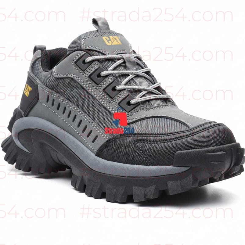 CAT Rugged Outdoor Sneakers / Safety-Inspired Casual Shoes