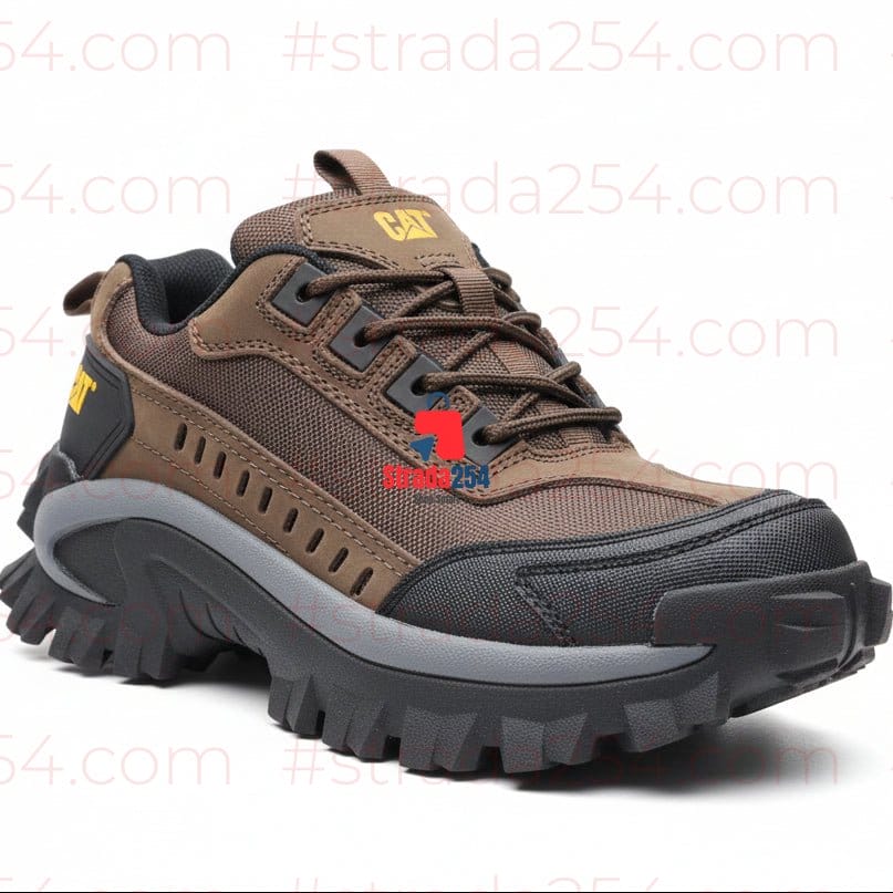 CAT Rugged Outdoor Sneakers / Safety-Inspired Casual Shoes