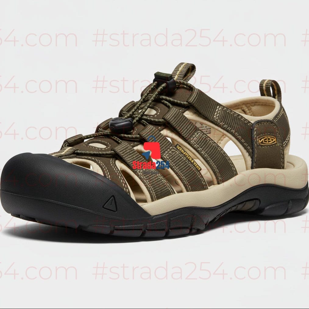 Outdoor Hiking Sandals – Waterproof Closed-Toe Adventure Sandals | Lightweight Trekking & Beach Walking Shoes