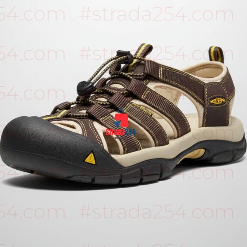 Outdoor Hiking Sandals – Waterproof Closed-Toe Adventure Sandals | Lightweight Trekking & Beach Walking Shoes