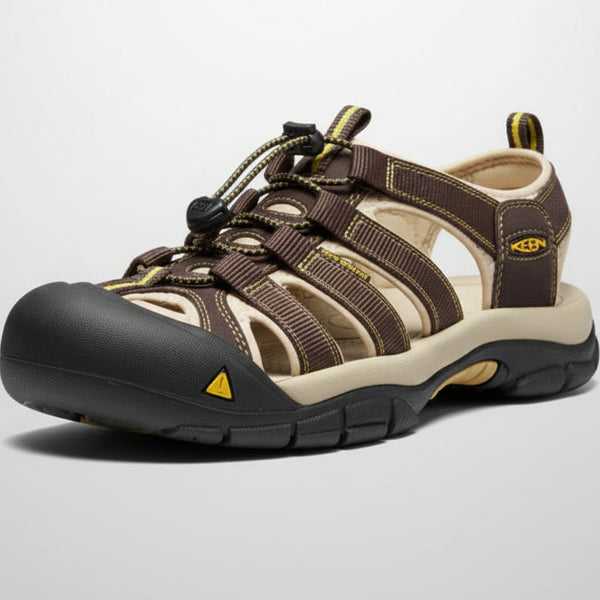 Outdoor Hiking Sandals – Waterproof Closed-Toe Adventure Sandals | Lightweight Trekking & Beach Walking Shoes
