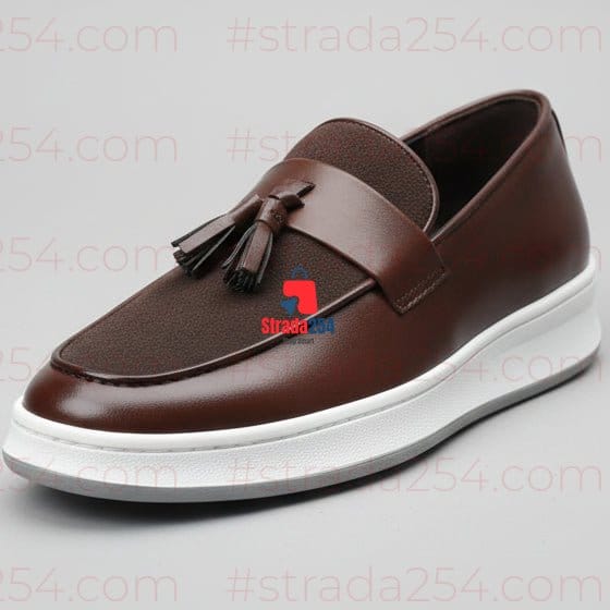 Men’s Premium Tassel Loafers – Elegant Slip-On Leather Casual & Smart Dress Shoes
