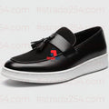 Men’s Premium Tassel Loafers – Elegant Slip-On Leather Casual & Smart Dress Shoes