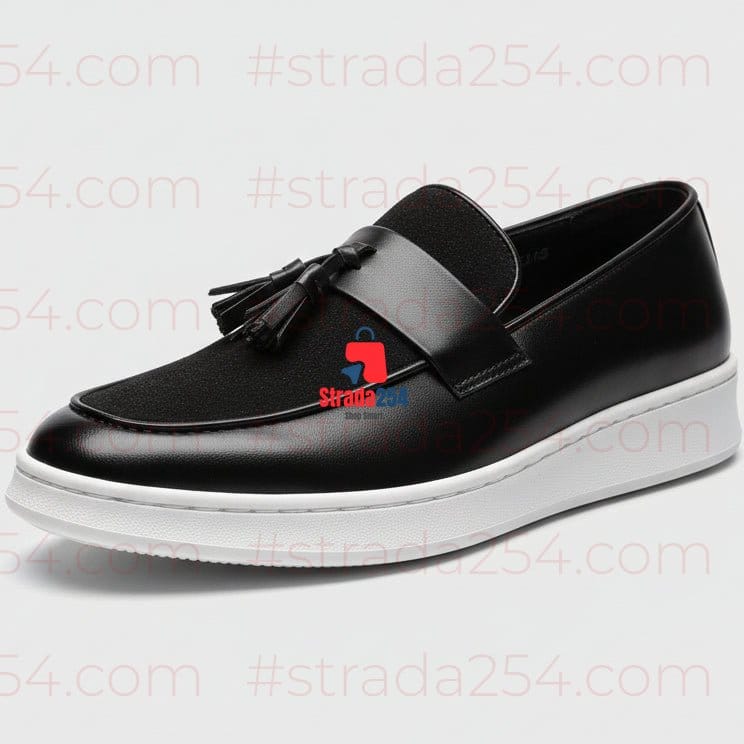 Men’s Premium Tassel Loafers – Elegant Slip-On Leather Casual & Smart Dress Shoes