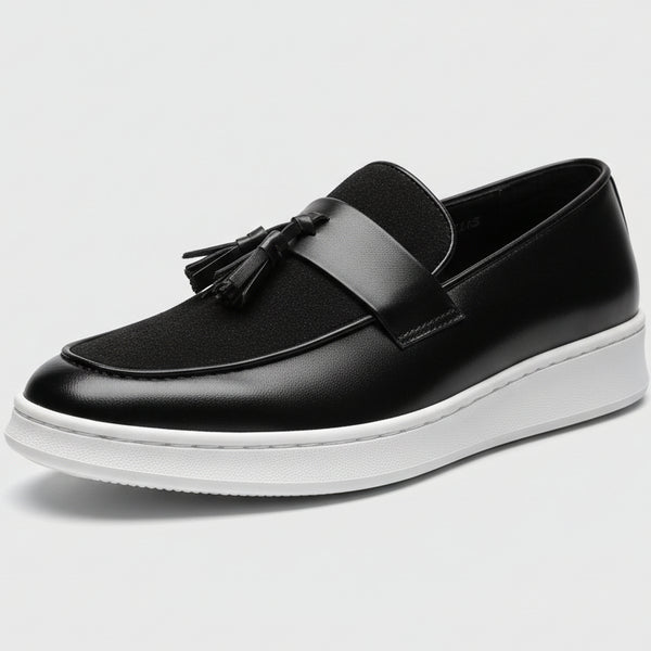 Men’s Premium Tassel Loafers – Elegant Slip-On Leather Casual & Smart Dress Shoes