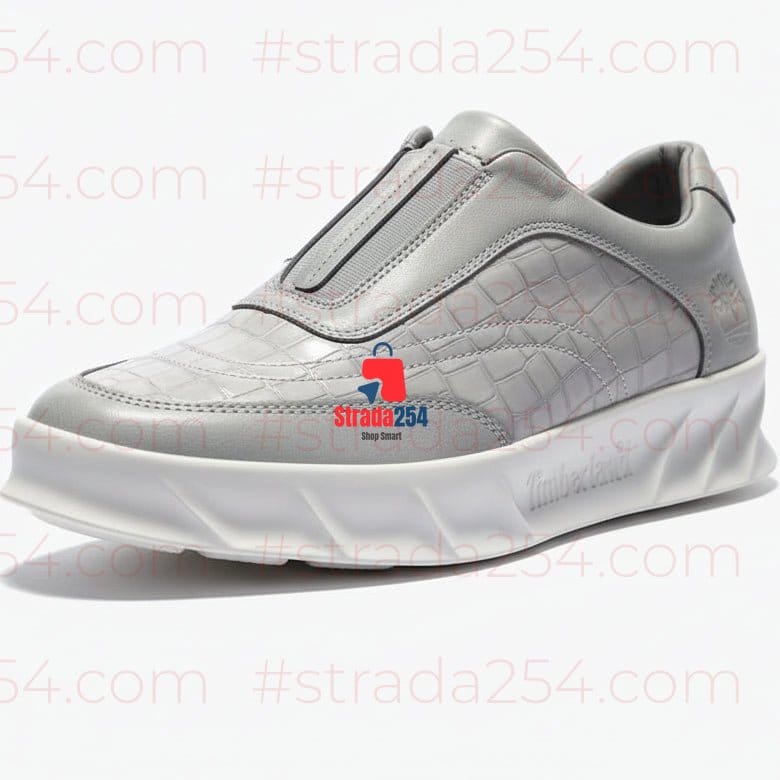 Men’s Premium Croc-Texture Slip-On Sneakers – Luxury Casual Comfort Shoes