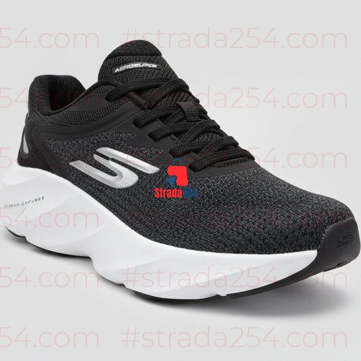 Skechers Aero Burst Running Sneakers – Lightweight Breathable Cushion Performance Shoes