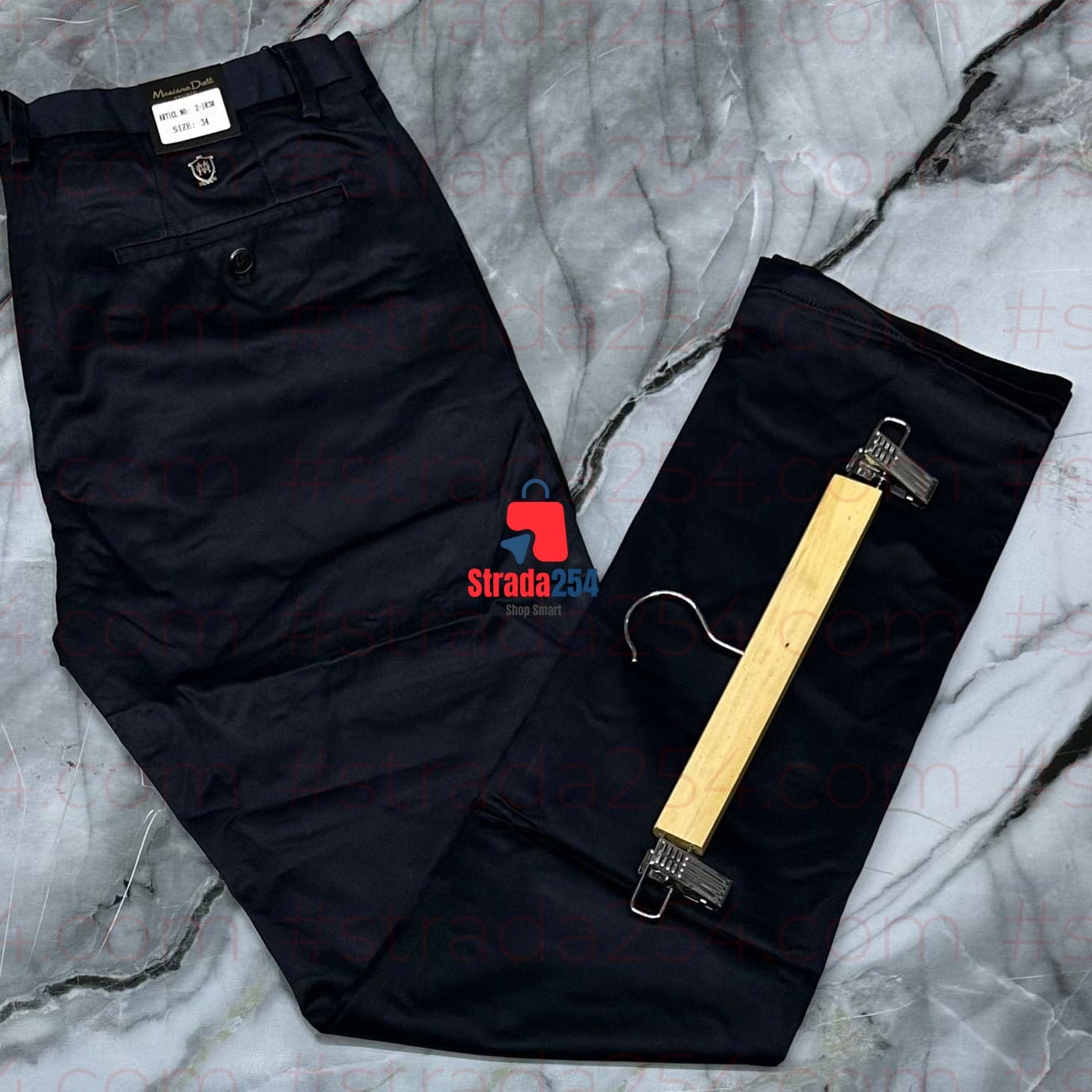 Men’s Slant Side Pockets Khaki Trousers – Premium Cotton Chinos with Slant Side Pockets for Smart Casual Wear