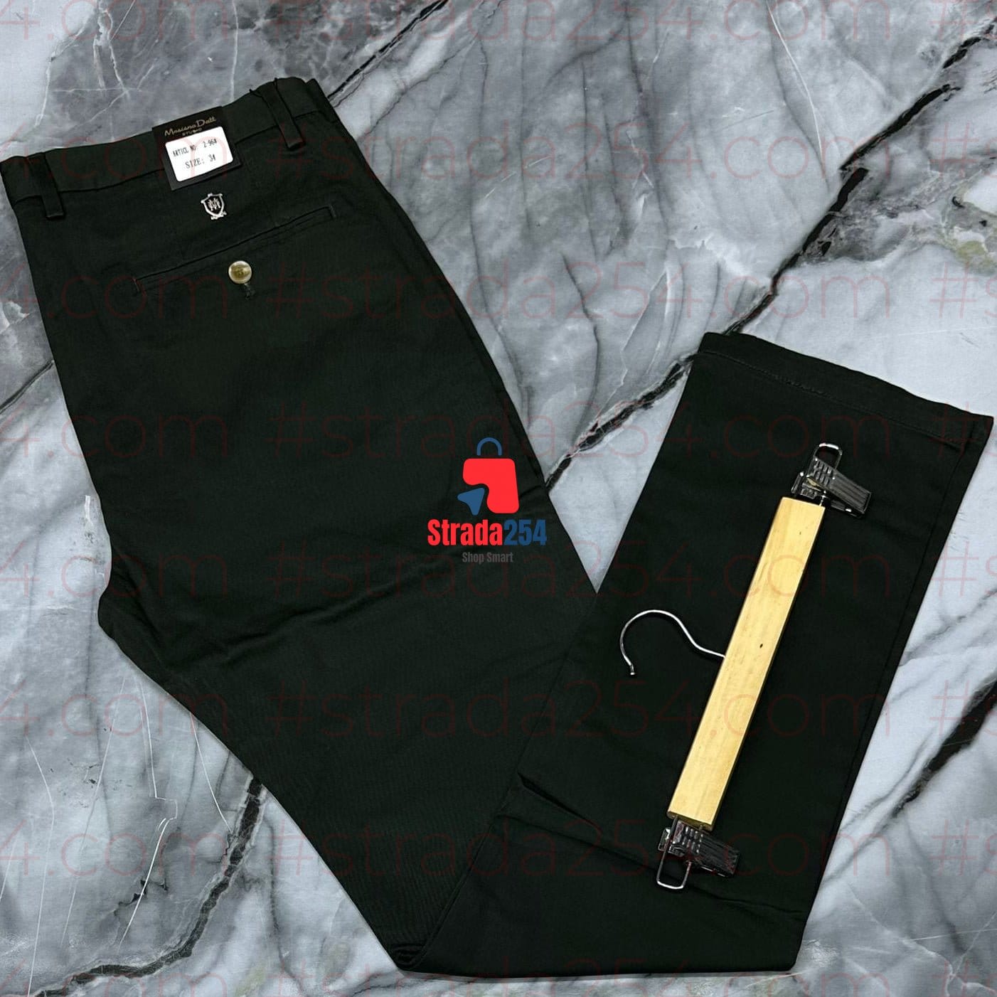 Men’s Slant Side Pockets Khaki Trousers – Premium Cotton Chinos with Slant Side Pockets for Smart Casual Wear