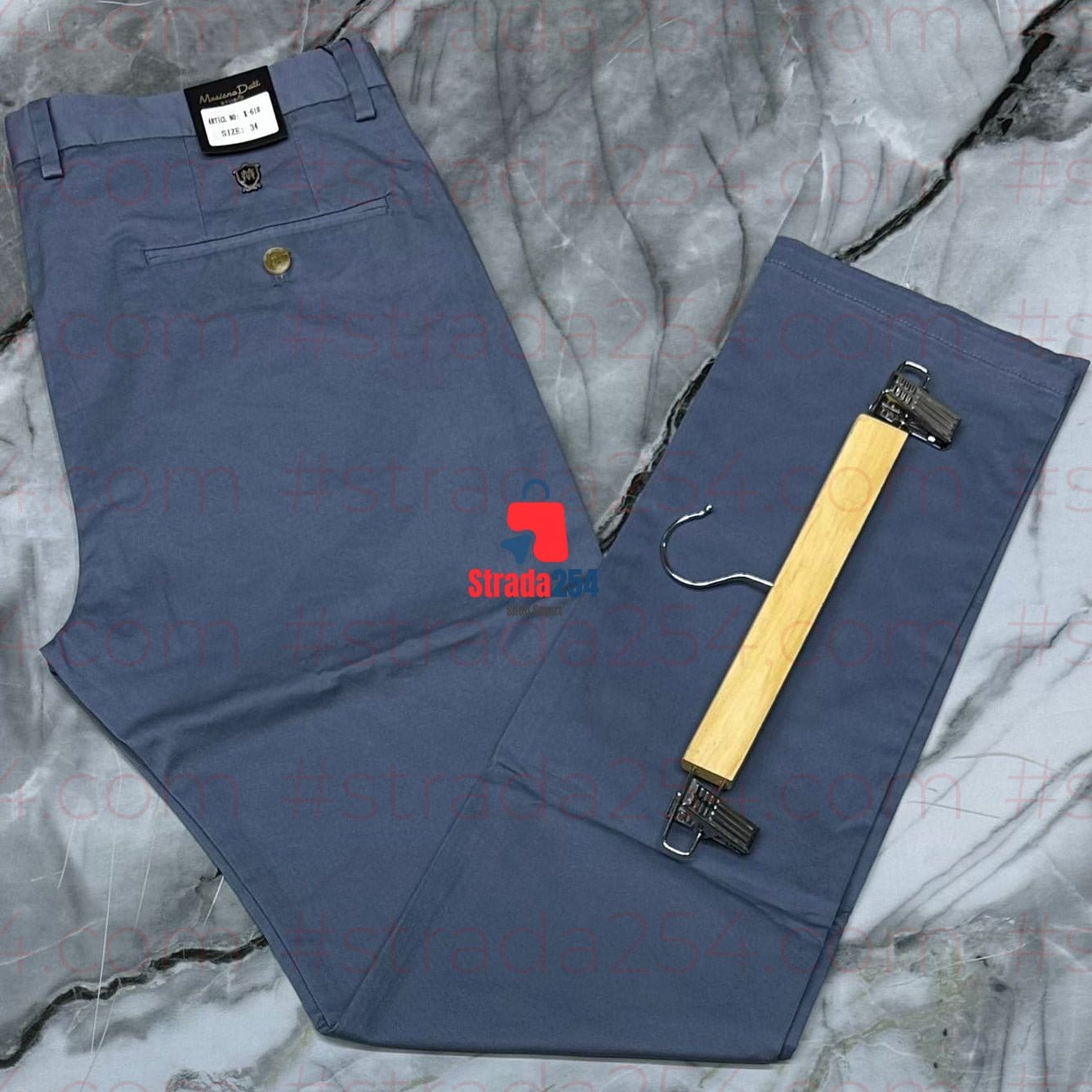 Men’s Slant Side Pockets Khaki Trousers – Premium Cotton Chinos with Slant Side Pockets for Smart Casual Wear