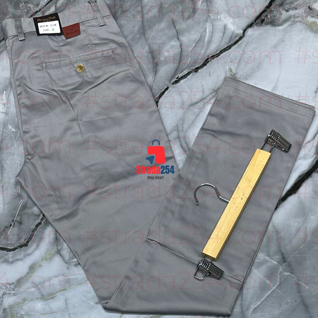 Men’s Slant Side Pockets Khaki Trousers – Premium Cotton Chinos with Slant Side Pockets for Smart Casual Wear