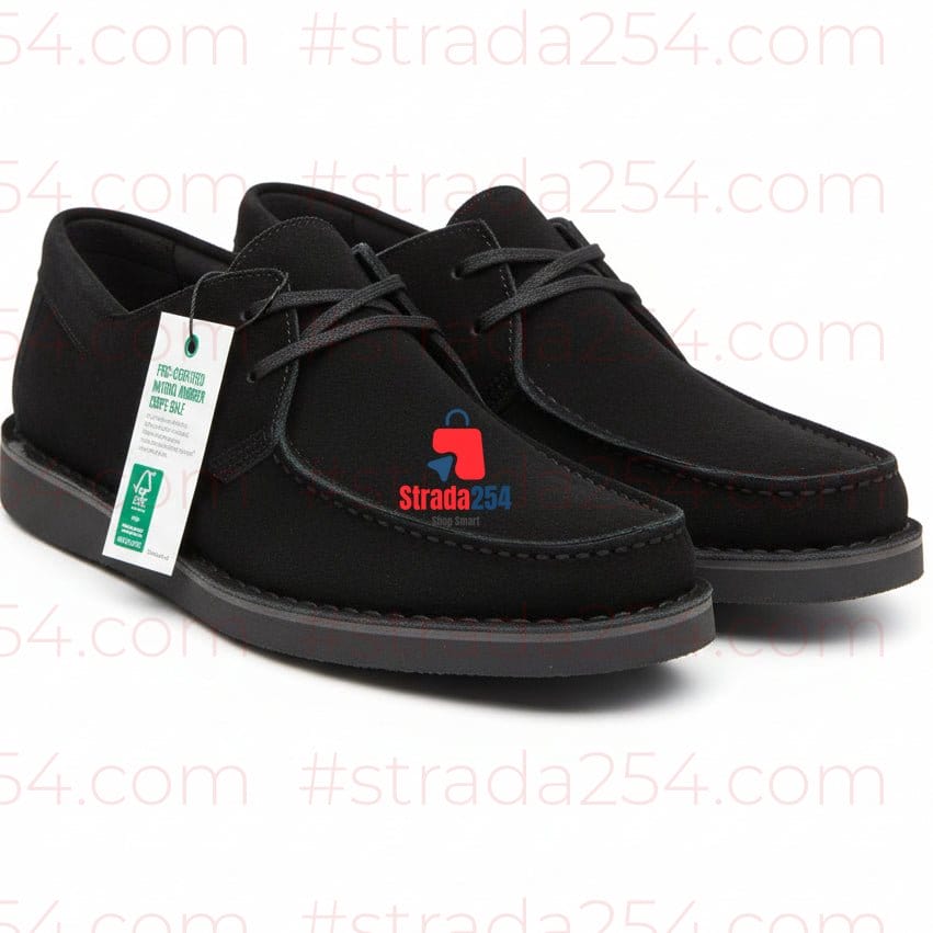 Men’s Crepe Sole Wallabee Shoes – Premium “Bank Robbers” Casual Leather & Suede Shoes