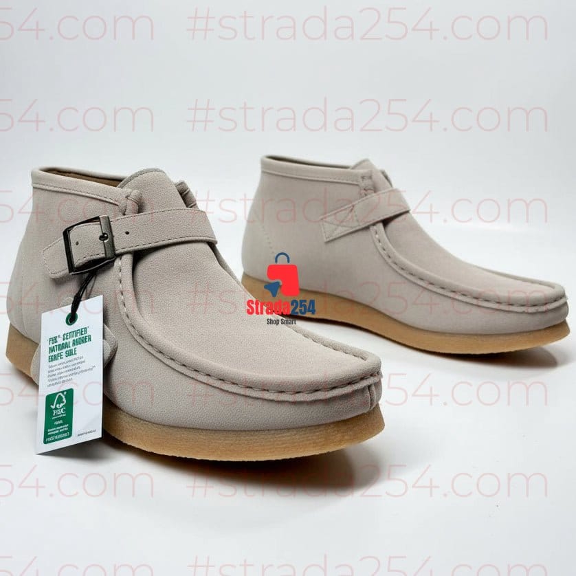 Men’s Crepe Sole Wallabee Shoes – Premium “Bank Robbers” Casual Leather & Suede Shoes