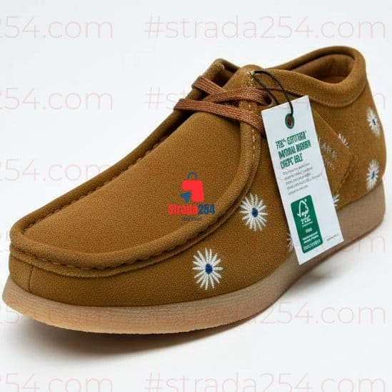 Men’s Crepe Sole Wallabee Shoes – Premium “Bank Robbers” Casual Leather & Suede Shoes