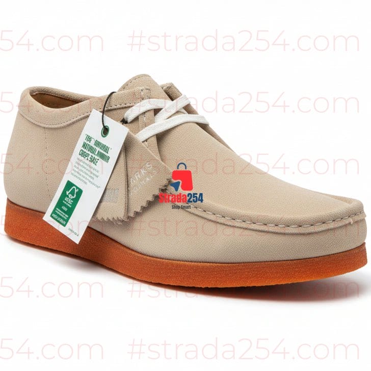 Men’s Crepe Sole Wallabee Shoes – Premium “Bank Robbers” Casual Leather & Suede Shoes