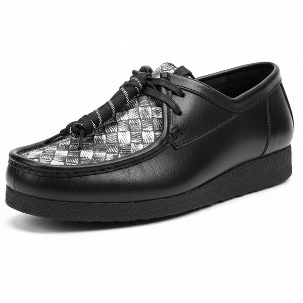 Men’s Crepe Sole Wallabee Shoes – Premium “Bank Robbers” Casual Leather & Suede Shoes