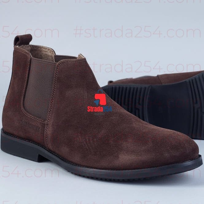 Men’s Chelsea & Casual Leather Boots – Stylish Everyday Ankle Boots(G)