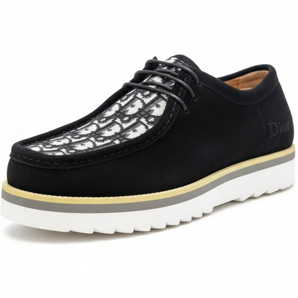 Men’s Premium Designer-Inspired Casual Shoes – Luxury Lace-Up Comfort Sneakers