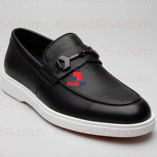 Men’s Luxury Slip-On Loafer Sneakers – Premium Casual Leather Shoes(jn)