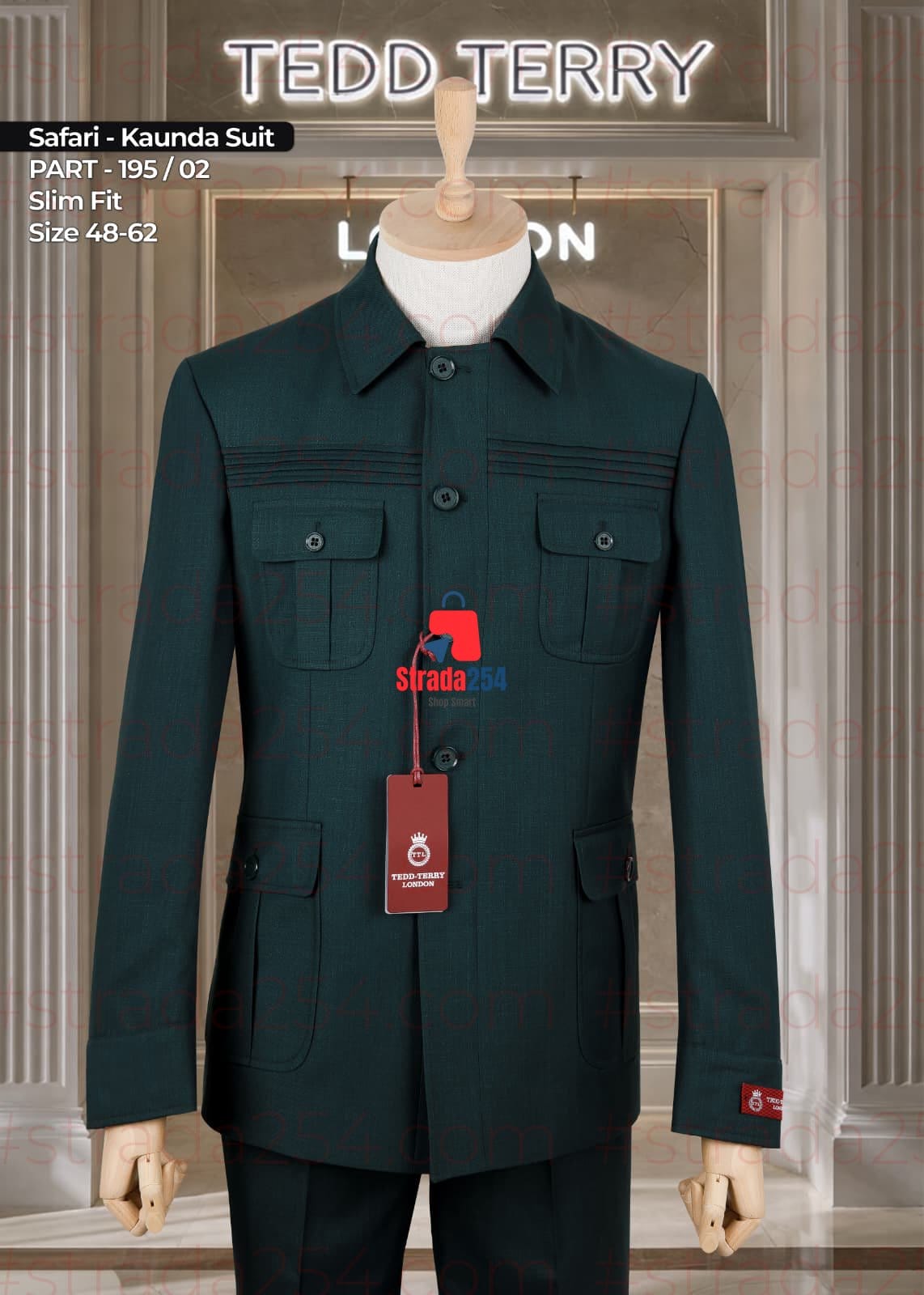 Men’s Premium Kaunda Suit (Safari Suit) – Slim Fit Executive Collection_(ZKR)