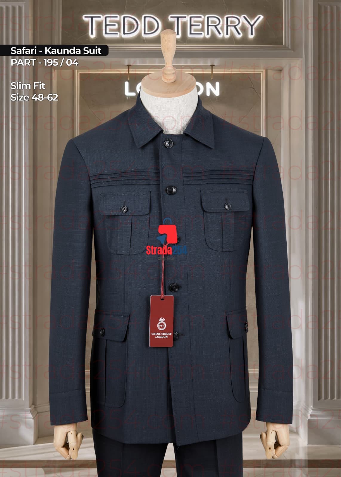 Men’s Premium Kaunda Suit (Safari Suit) – Slim Fit Executive Collection_(ZKR)