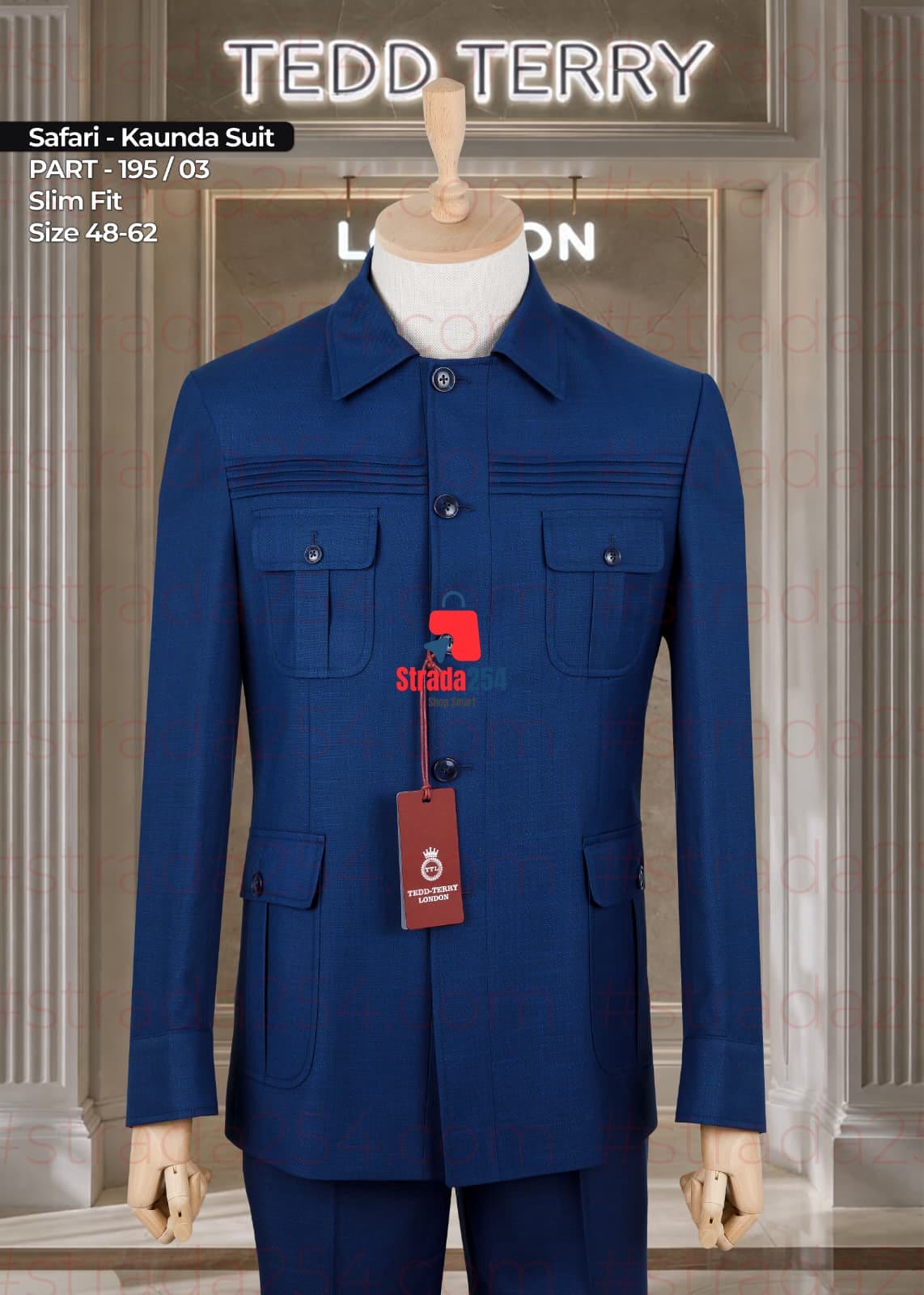 Men’s Premium Kaunda Suit (Safari Suit) – Slim Fit Executive Collection_(ZKR)