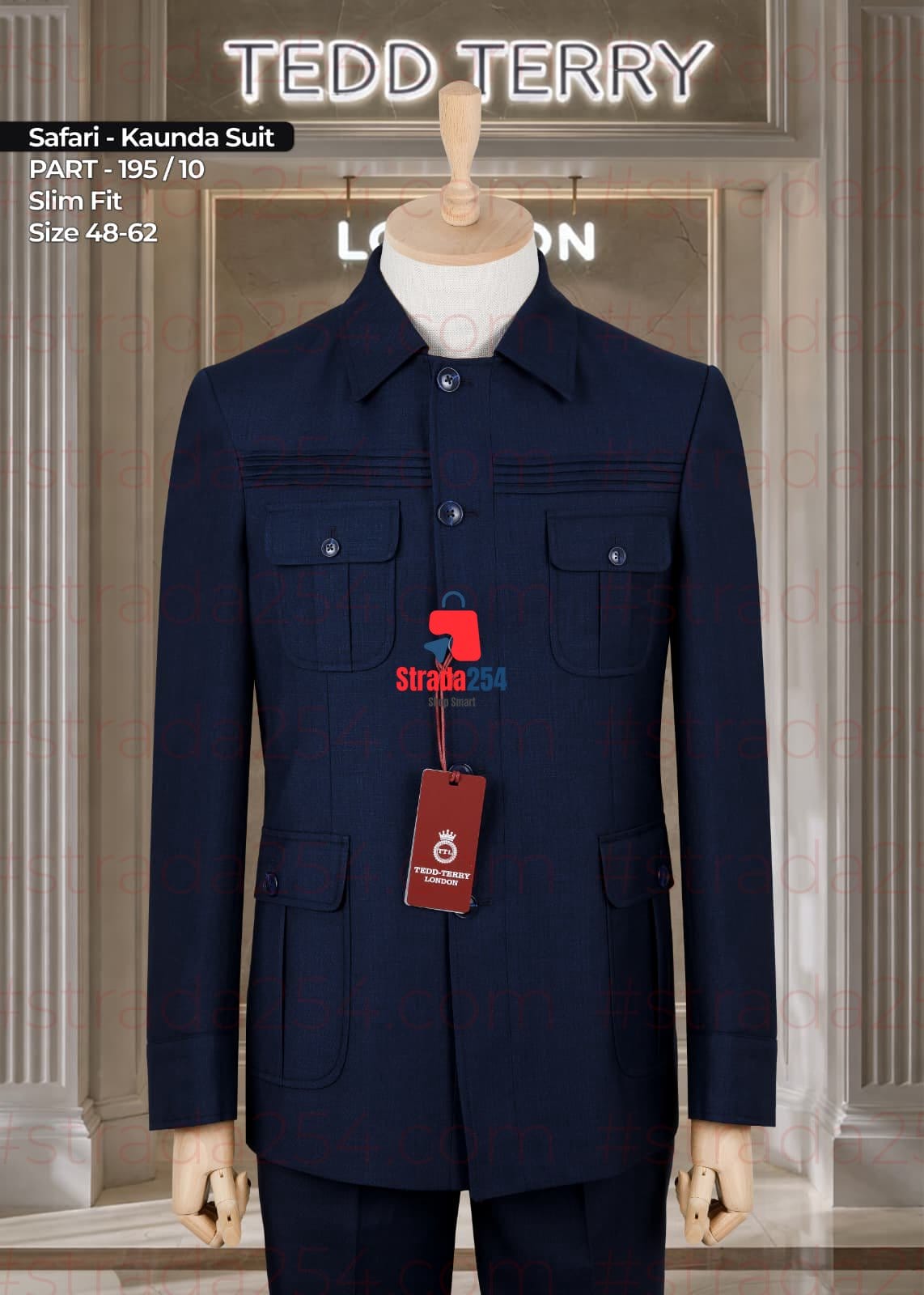 Men’s Premium Kaunda Suit (Safari Suit) – Slim Fit Executive Collection_(ZKR)