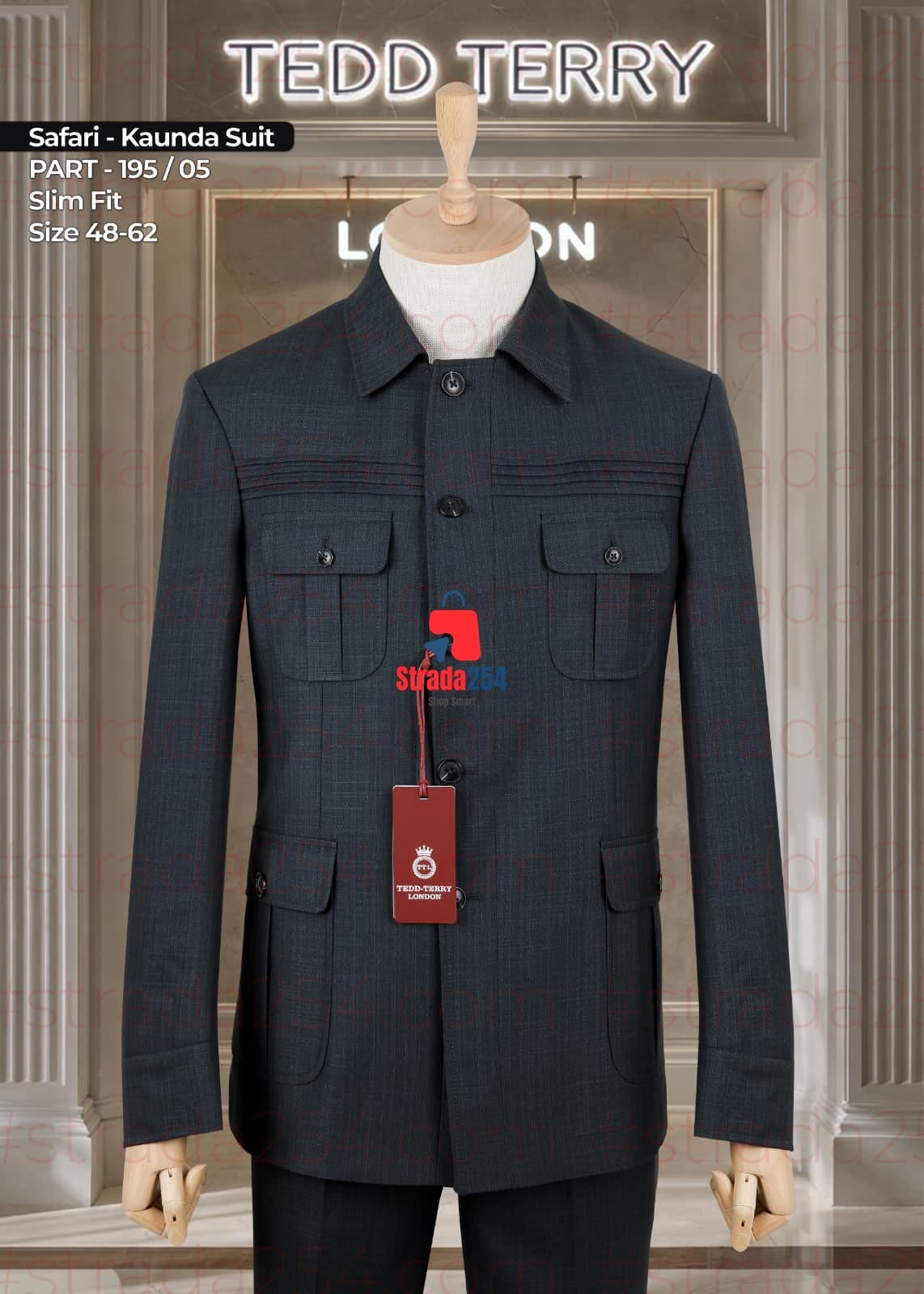 Men’s Premium Kaunda Suit (Safari Suit) – Slim Fit Executive Collection_(ZKR)