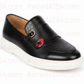 Men’s Luxury Double Buckle Loafers – Premium Smart Casual Slip-On Shoes