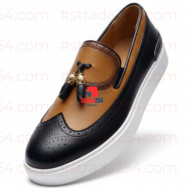 Men’s Premium Tassel Loafers – Classic Smart Casual Slip-On Shoes