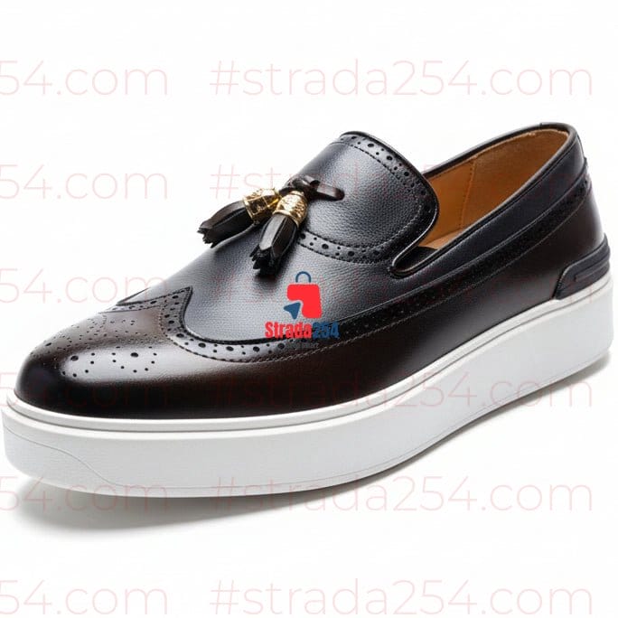 Men’s Premium Tassel Loafers – Classic Smart Casual Slip-On Shoes