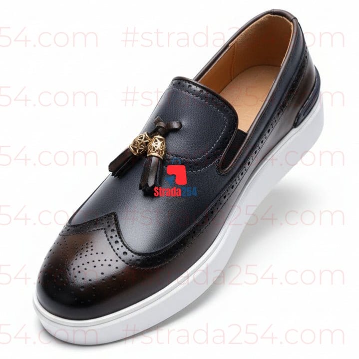 Men’s Premium Tassel Loafers – Classic Smart Casual Slip-On Shoes