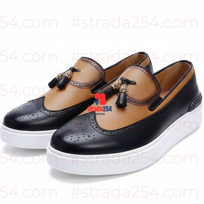 Men’s Premium Tassel Loafers – Classic Smart Casual Slip-On Shoes