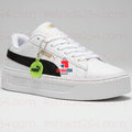 Men’s Classic Street Sneakers – Trendy Platform Casual Shoes