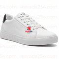 Men’s Minimalist Casual Sneakers – Clean Leather Low-Top Shoes