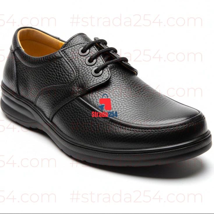 Men’s Classic Comfort Leather Shoes – Slip-On & Lace-Up Formal Casual Footwear