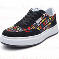 Luxury Designer-Inspired Chunky Sneakers – Unisex Casual Streetwear Shoes (Multicolor / Grey / Navy)