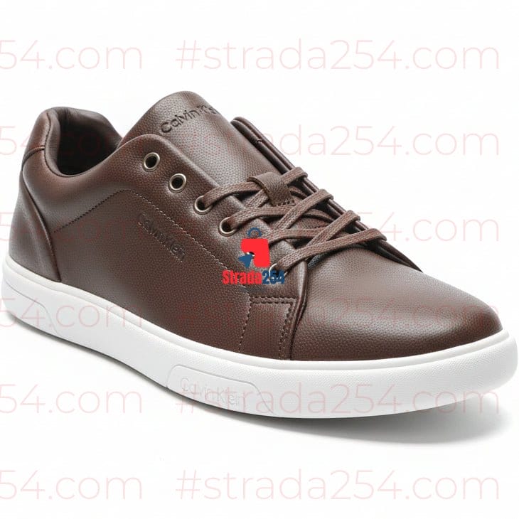 Minimalist Men Sneakers – Classic Lace-Up Casual Shoes