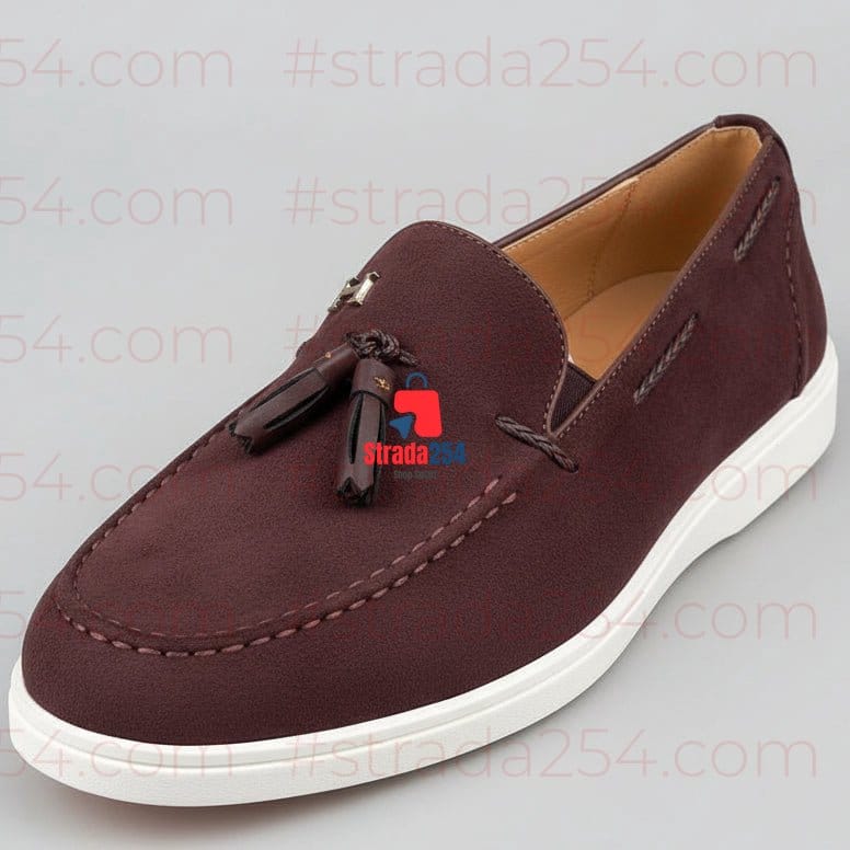 Luxury Suede Loafers Collection – Smart Casual Slip-On Shoes (Unisex)