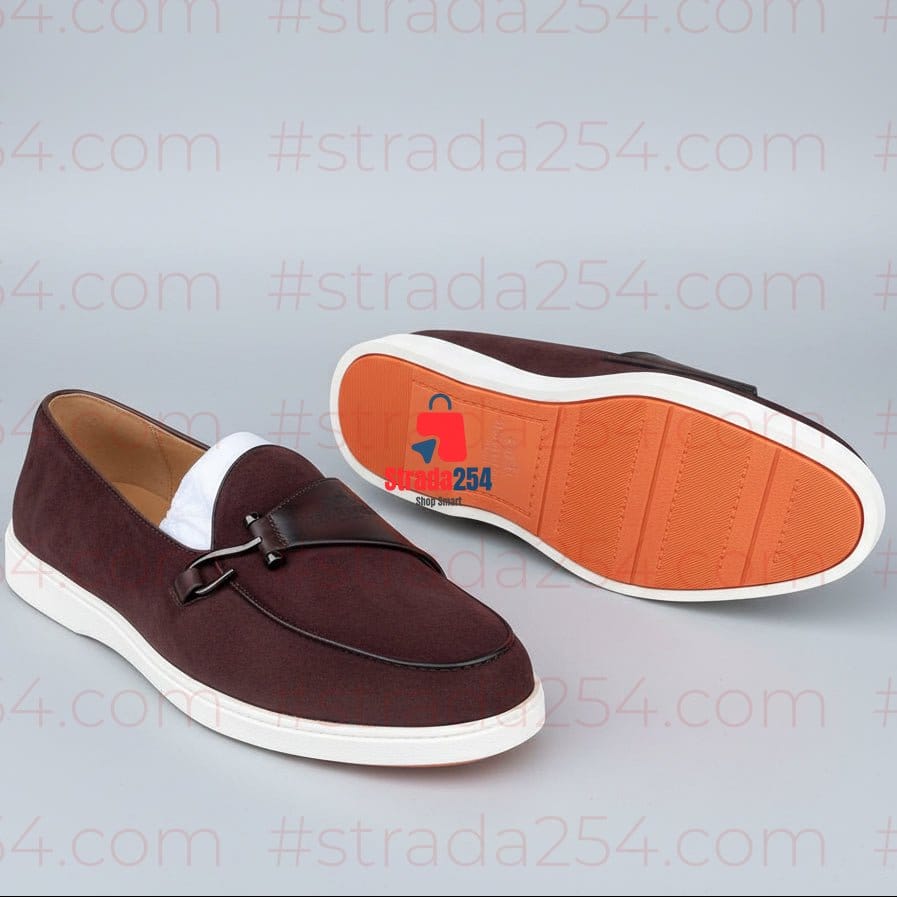 Luxury Suede Loafers Collection – Smart Casual Slip-On Shoes (Unisex)