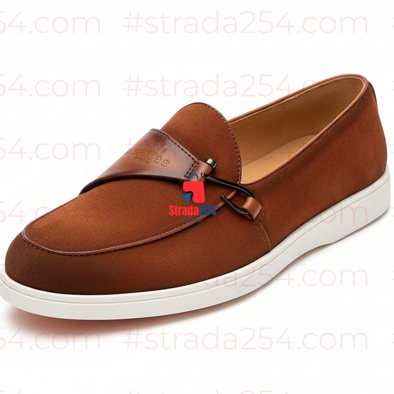 Luxury Suede Loafers Collection – Smart Casual Slip-On Shoes (Unisex)