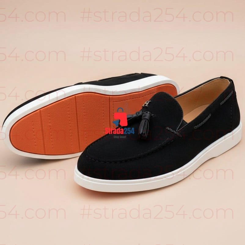 Luxury Suede Loafers Collection – Smart Casual Slip-On Shoes (Unisex)