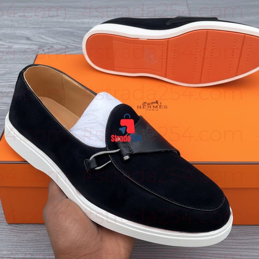 Luxury Suede Loafers Collection – Smart Casual Slip-On Shoes (Unisex)